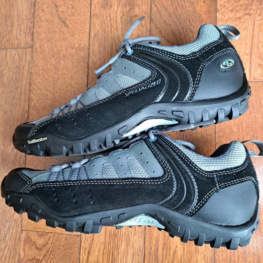Specialized Women's Grey Body Geometry Plush Tahoe Biking Shoes 39 US 8.5